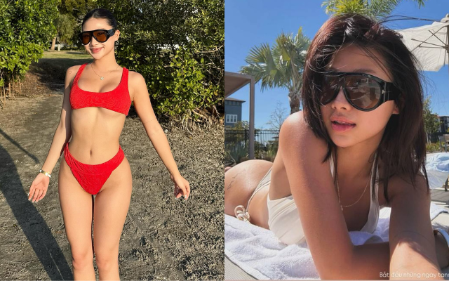 Louis Phạm diện bikini cực nóng bỏng, body không điểm nào chê