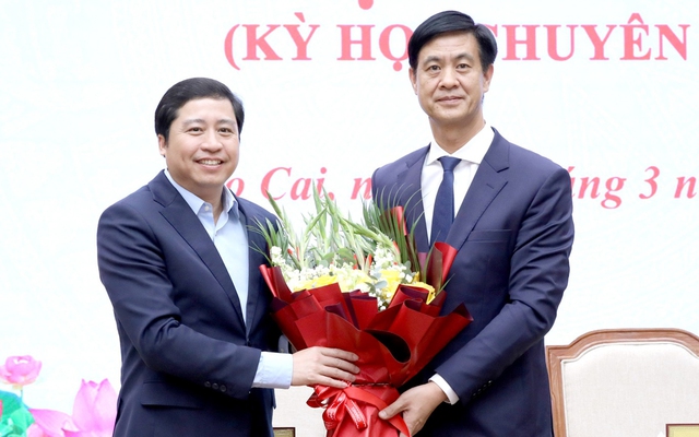 Ông Phan Trung Bá giữ chức Phó Chủ tịch UBND tỉnh Lào Cai