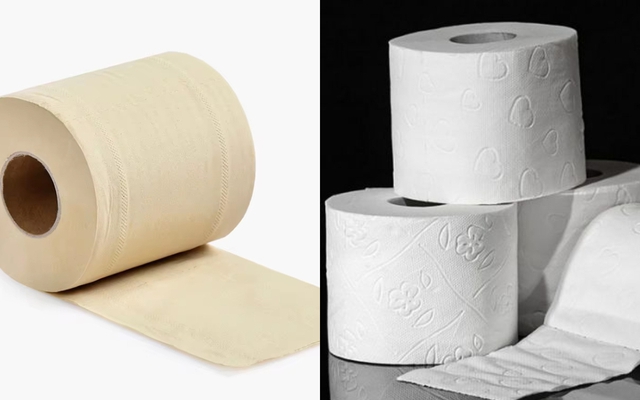 Giấy vệ sinh màu vàng và màu trắng loại nào tốt hơn?