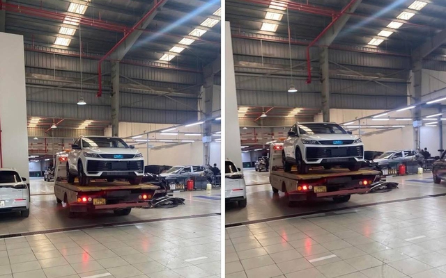 Geely Coolray facelift bất ngờ được bắt gặp ở Việt Nam: Thiết kế mới, màn hình to như laptop, động cơ mạnh hơn