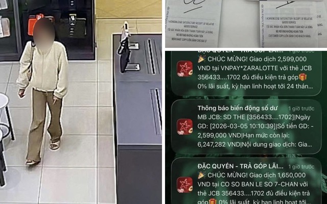 Xôn xao nghi vấn nữ Tiktoker nhặt được thẻ tín dụng, tiêu luôn 95 triệu đồng: Công an phường vào cuộc