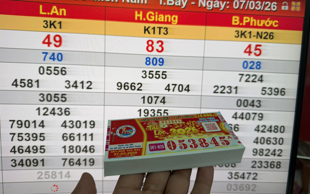 Mua 160 tờ vé số ít phút trước khi quay thưởng, khách bất ngờ trúng hết: Hé lộ số tiền thưởng