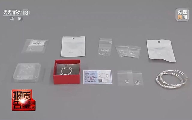 Phát hiện khá nhiều “trang sức bạc 999” chỉ chứa 0,67% bạc