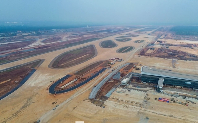 Đường băng thứ 2 sân bay Long Thành 'về đích' cuối tháng 6