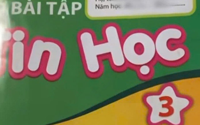 Lý giải ban đầu về việc sách tin học lớp 3 bất ngờ dính web "đen"