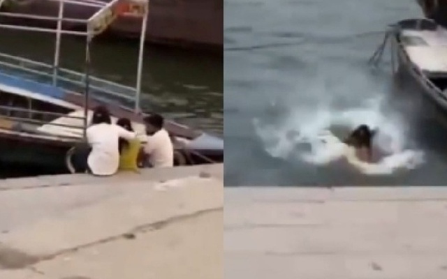 Bị bạn trai "tác động vật lý" khi tranh cãi, cô gái trẻ làm điều dại đột