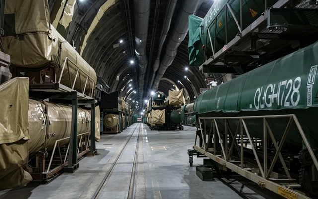 Sức mạnh đến từ các "thành phố tên lửa ngầm" của Iran