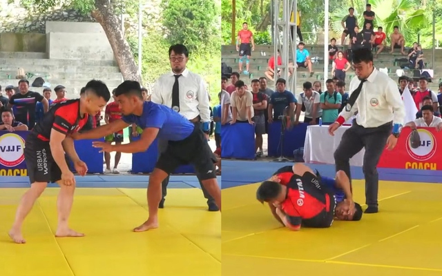 Thách đấu cựu vô địch SEA Games, học trò Johnny Trí Nguyễn xin thua sau 38 giây