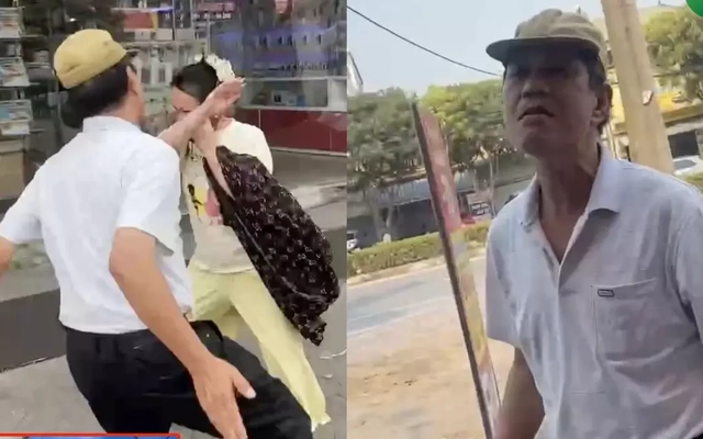 Công an xác minh vụ tài xế taxi dùng gạch tấn công cặp vợ chồng hành khách