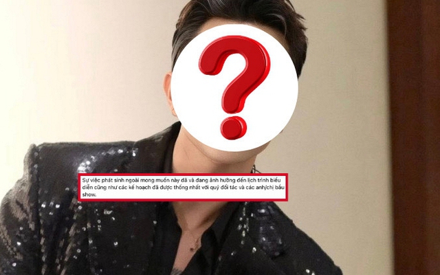 Nam ca sĩ Việt “đánh rơi 150 triệu đô” phải nhập viện cấp cứu, ra thông báo quan trọng