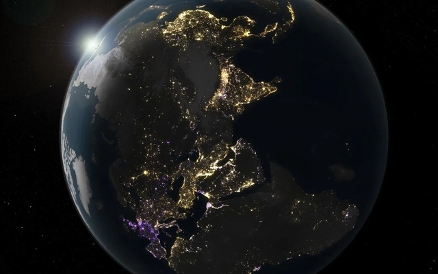 Ô nhiễm ánh sáng khiến Trái Đất sáng hơn 16%