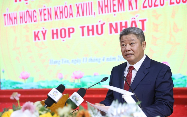 Ông Nguyễn Mạnh Quyền được bầu làm Chủ tịch UBND tỉnh Hưng Yên