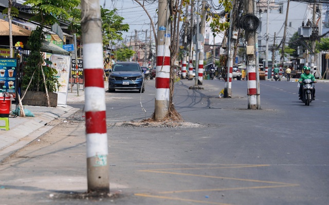 Lý do chưa di dời loạt cột điện nằm giữa dự án đường nghìn tỷ ở TP.HCM
