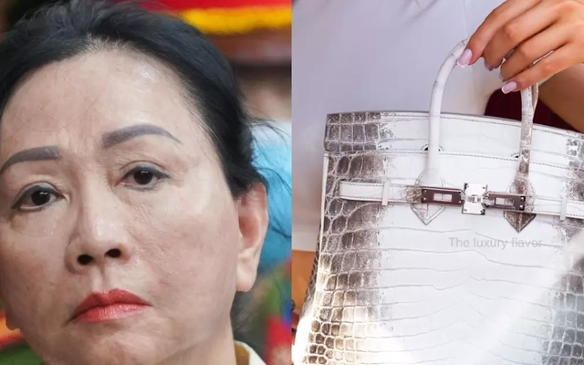 Hai chiếc túi bạch tạng của bà Trương Mỹ Lan được định giá 4 tỷ đồng