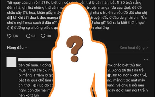 1 nữ ca sĩ Việt bị tố xem trợ lý như osin, mắng nhân viên giữa nơi đông người vì chạy việc lố giờ yêu cầu