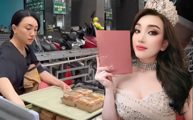 Hoa hậu làm “mẹ đơn thân bán sandwich, đi giúp việc” ở Hà Nội bỗng khoá sạch clip, tiết lộ lý do tạm nghỉ bán