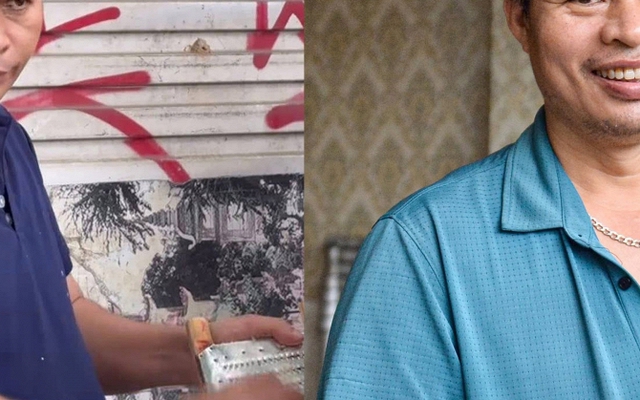 Đã rõ danh tính ông chú bán bò bía “mắt đảo như rang lạc” nổi tiếng ở Hà Nội, từng làm công an