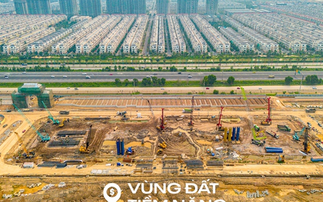 Cận cảnh dự án nằm giữa ba đại đô thị hơn 10 tỷ USD, hưởng lợi từ Vành đai 4 và cầu vượt sông Hồng