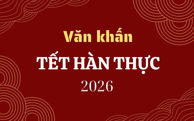 Văn khấn Tết Hàn thực 2026 chuẩn nhất