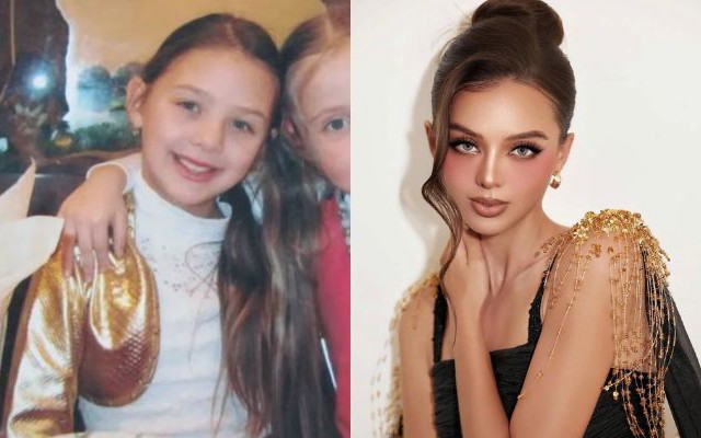 Bỏ quên sàn catwalk để tập trung làm mẹ bỉm, nhan sắc vợ mẫu Tây của Bùi Tiến Dũng qua ảnh thơ ấu vẫn khiến fan "ngả mũ"