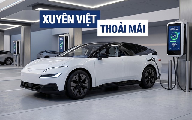 Ford rục rịch làm lại xe điện 7 chỗ: Dáng như tàu cao tốc, chạy gần 900km/sạc, cắm nhanh 6 phút đủ chạy Hà Nội - Thanh Hóa