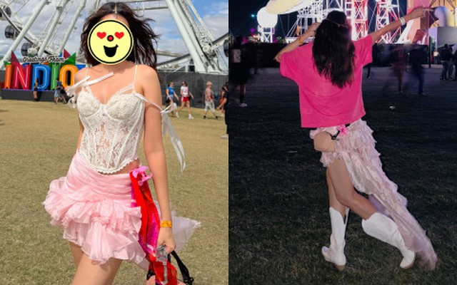 Hoa hậu Việt xuất hiện gợi cảm tại Coachella 2026: Từng lọt top 100 gương mặt đẹp nhất thế giới, nhan sắc hiện tại ra sao?