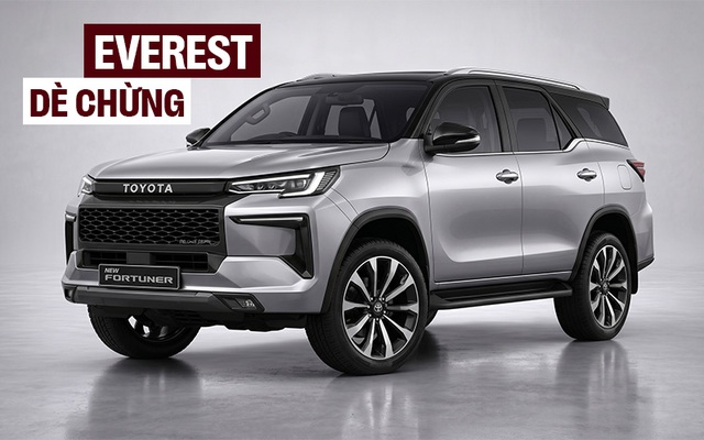 Xem trước Toyota Fortuner đời mới sắp ra mắt: Khung gầm, nội thất xịn như Land Cruiser Prado, máy dầu 3.0L, ADAS nâng cấp?