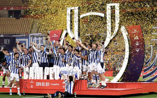 Sociedad hạ Atletico Madrid loạt "đấu súng", đăng quang Cúp Nhà vua