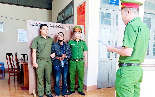 Thi hành lệnh bắt tạm giam đối tượng cộm cán Bình “chôm”