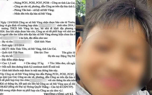 Vụ nam sinh 12 tuổi mất tích bí ẩn: Lời khai bất ngờ của nghi phạm Phùng Văn San - bố đẻ nạn nhân