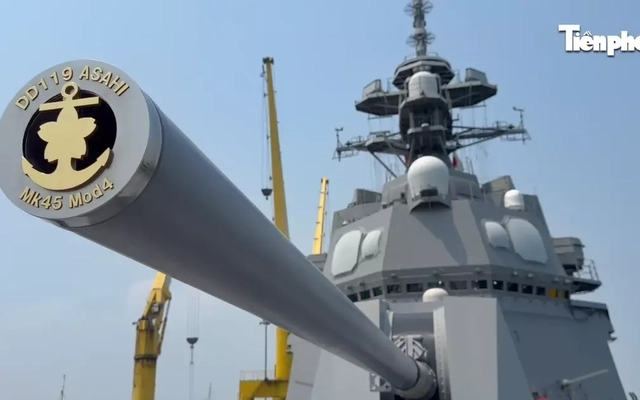 Khám phá sức mạnh tàu hộ vệ Asahi Nhật Bản đang ở Đà Nẵng