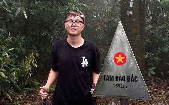Tìm thấy nam sinh mất tích khi leo núi Tam Đảo