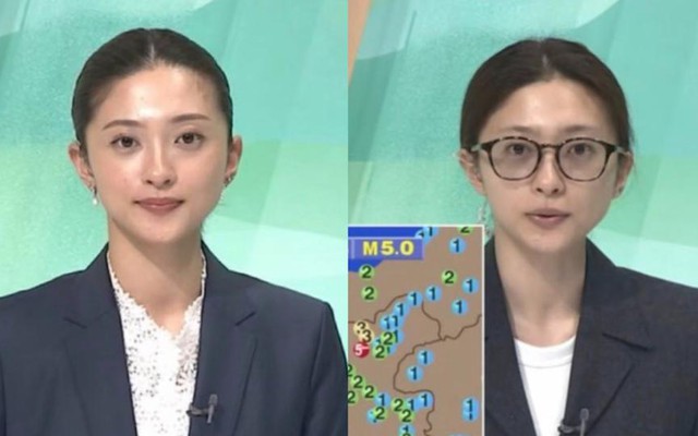 Nữ MC thời tiết lên sóng trực tiếp với gương mặt mộc gây tranh cãi