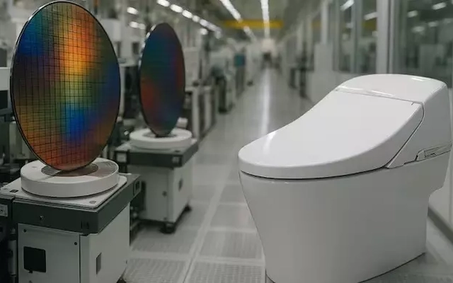 Bồn cầu, mì chính cứu thế giới chip trong kỷ nguyên AI