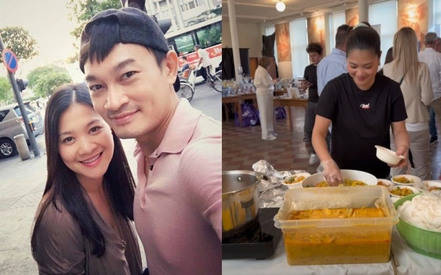 Mỹ nhân "Người đàn bà yếu đuối" từ bỏ showbiz cưới chồng Tây, giờ bán phở ở Thụy Sĩ