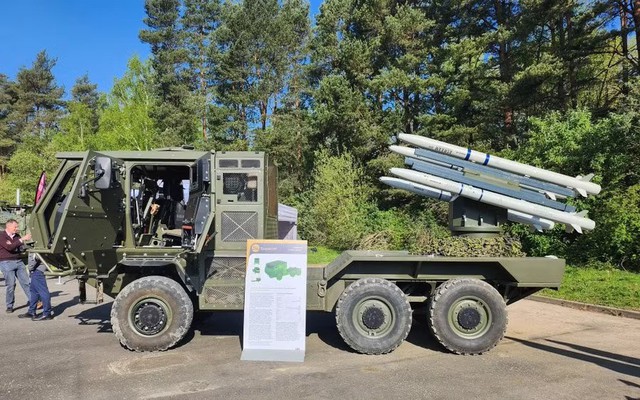 Hệ thống phòng không Raven 5 nâng cấp với 4 tên lửa ASRAAM ra mắt