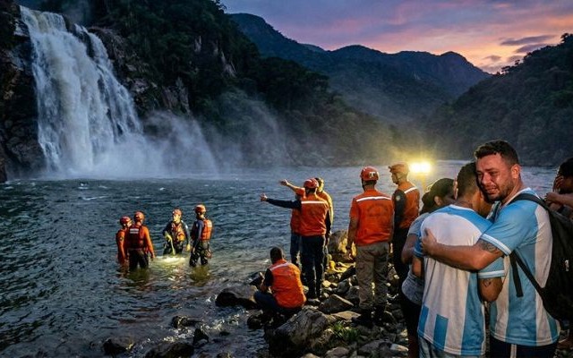 Bi kịch tại thác nước: Cầu thủ 27 tuổi tử vong sau cú nhảy định mệnh