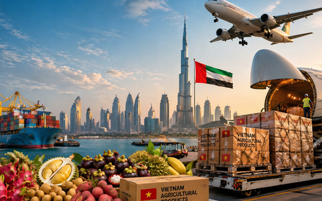Lần đầu tiên siêu tập đoàn 8 tỷ USD thuê máy bay chở 100 tấn rau quả Việt, tin cực vui cho doanh nghiệp xuất khẩu sang Trung Đông