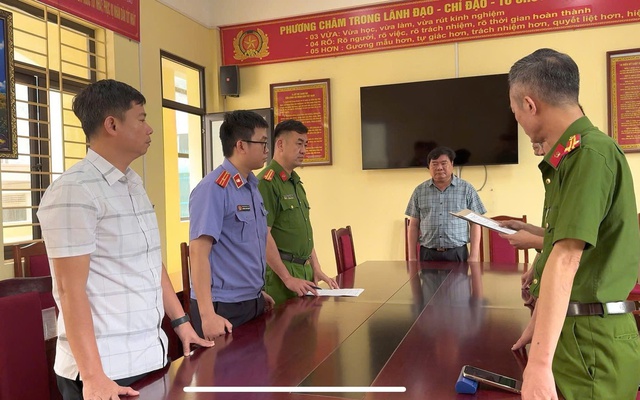 Ra quyết định khởi tố Giám sát trưởng công trình Đàm Quốc Huy