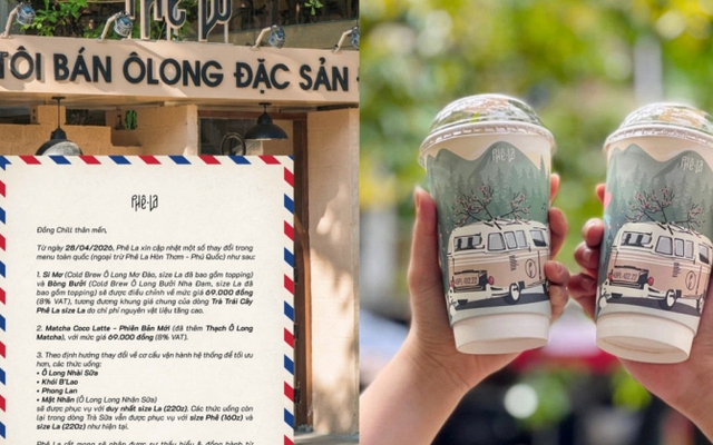 Phê La “khai tử” size nhỏ, giá chạm mốc 80.000/ ly khiến 3 triệu người tranh luận