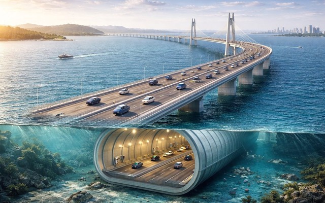 Việt Nam chuẩn bị triển khai công trình hầm – cầu vượt biển đầu tiên trong lịch sử, tích hợp 2 đảo nhân tạo, đặt tại thành phố giàu nhất cả nước