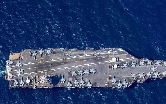 Siêu tàu sân bay Mỹ quay trở lại hoạt động