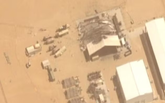 Hình ảnh vệ tinh xác nhận tên lửa Iran phá hủy radar phòng thủ tên lửa THAAD