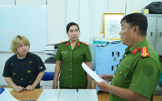 Thi hành lệnh bắt tạm giam "nữ quái" Trần Ngọc Yến