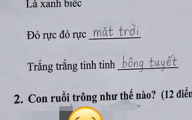 Bài văn tả con ruồi của một học sinh khiến dân tình cười vỡ bụng: Rất MẤT VỆ SINH nhưng đúng với thực tế!