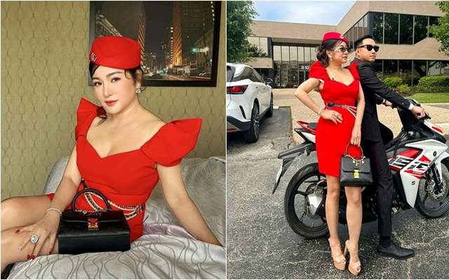 Mẹ đơn thân là nữ nghệ sĩ đình đám: "Mình vừa đến Houston, có trai đẹp siêu xe đón đi liền"