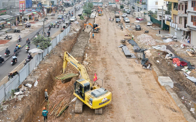 Vành đai 1 Hà Nội tăng tốc thi công, quyết cán đích cuối năm 2026