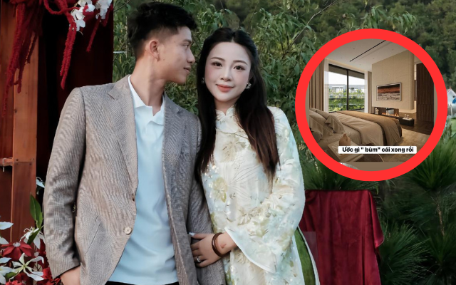 Tuyển thủ Phan Văn Đức và bà xã hotgirl Nghệ An xây biệt thự bề thế, nhìn thiết kế đủ thấy độ sang chảnh, chi phí "khủng"