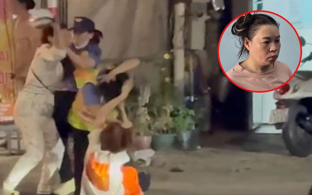 Chân dung người phụ nữ vượt rào chắn, hành hung nhân viên gác tàu ở Đà Nẵng, đã bị bắt giữ