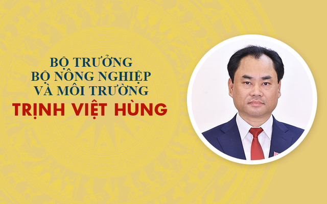 Infographic: Sự nghiệp Bộ trưởng Bộ Nông nghiệp và Môi trường Trịnh Việt Hùng
